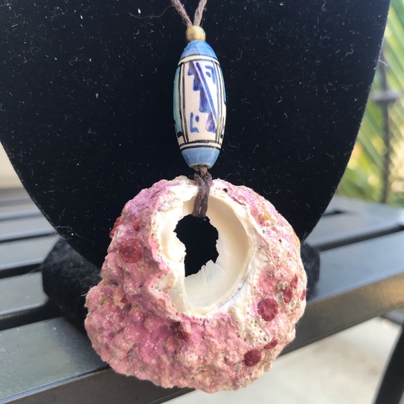 📍Pink Shell Necklace - Picture 2 of 12